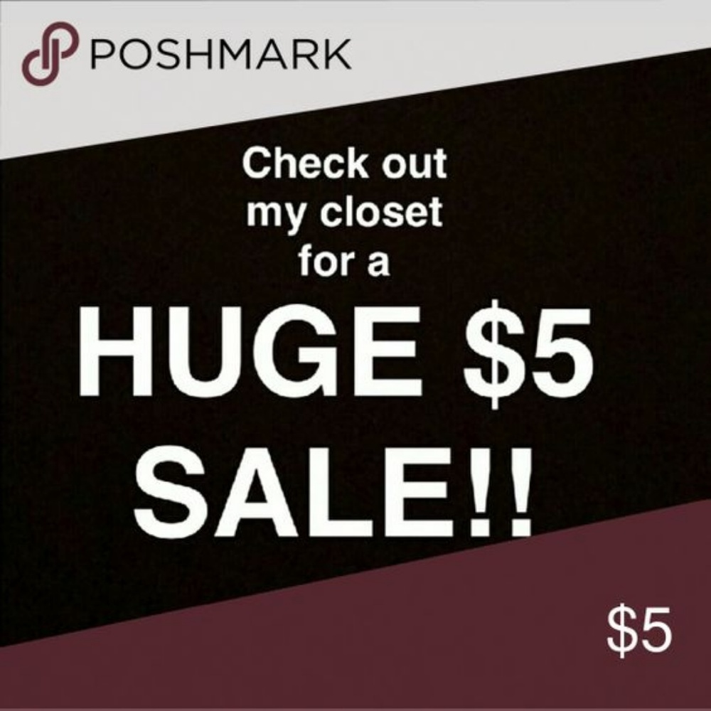 $5 sale!! Nearly all items $5!!